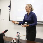 Inauguracja II edycji projektu pt.: "Akademia bezpieczeństwa 2", który zakłada realizację bezpłatnych szkoleń z zakresu bezpieczeństwa dla szkół ponadpostawowych w Kielcach / Marzena Mąkosa / Radio Kielce