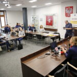 Inauguracja II edycji projektu pt.: "Akademia bezpieczeństwa 2", który zakłada realizację bezpłatnych szkoleń z zakresu bezpieczeństwa dla szkół ponadpostawowych w Kielcach / Marzena Mąkosa / Radio Kielce