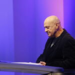 „Debaty o Kielcach”: Arkadiusz Jelonek i Artur Gierada. Na zdjęciu: Arkadiusz Jelonek - kandydat na prezydenta Kielc / Marzena Mąkosa / Radio Kielce