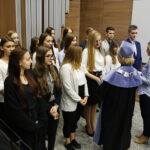 Uroczysta immatrykulacja na Wydziale Lekarskim UJK. Wręczenie legitymacji studenckich / Marzena Mąkosa / Radio Kielce