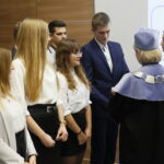 Uroczysta immatrykulacja na Wydziale Lekarskim UJK. Wręczenie legitymacji studenckich / Marzena Mąkosa / Radio Kielce