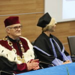 Uroczysta immatrykulacja na Wydziale Lekarskim UJK. Na zdjęciu (od lewej): prof. Stanisław Głuszek, dr Dorota Kozieł / Marzena Mąkosa / Radio Kielce