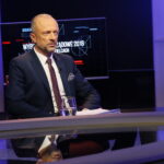 „Debaty o Kielcach”: Krzysztof Adamczyk i Artur Gierada. Na zdjęciu: Krzysztof Adamczyk - kandydat na prezydenta Kielc / Marzena Mąkosa / Radio Kielce