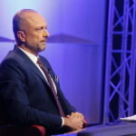 „Debaty o Kielcach”: Krzysztof Adamczyk i Artur Gierada. Na zdjęciu: Krzysztof Adamczyk - kandydat na prezydenta Kielc / Marzena Mąkosa / Radio Kielce