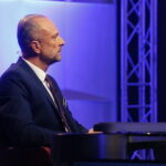 „Debaty o Kielcach”: Krzysztof Adamczyk i Artur Gierada. Na zdjęciu: Krzysztof Adamczyk - kandydat na prezydenta Kielc / Marzena Mąkosa / Radio Kielce