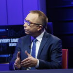 „Debaty o Kielcach”: Krzysztof Adamczyk i Artur Gierada. Na zdjęciu: Artur Gierada - poseł PO i kandydat na prezydenta Kielc / Marzena Mąkosa / Radio Kielce