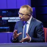 „Debaty o Kielcach”: Krzysztof Adamczyk i Artur Gierada. Na zdjęciu: Artur Gierada - poseł PO i kandydat na prezydenta Kielc / Marzena Mąkosa / Radio Kielce