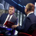 „Debaty o Kielcach”: Marcin Chłodnicki i  Artur Gierada. Na zdjęciu: Radosław Podsiadły - Polskie Radio Kielce / Marzena Mąkosa / Radio Kielce