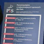 Spotkanie "Porozmawiajmy o najważniejszych sprawach dla Kielc". Prezentacja kandydatów na radnych PiS z okręgu nr 2 w Kielcach. Harmonogram spotkań / Marzena Mąkosa / Radio Kielce