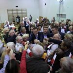 Spotkanie premiera Mateusza Morawieckiego z mieszkańcami Ostrowca Świętokrzyskiego / Marzena Mąkosa / Radio Kielce