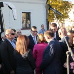 Spotkanie premiera Mateusza Morawieckiego z mieszkańcami Staszowa / Marzena Mąkosa / Radio Kielce