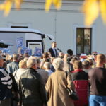 Spotkanie premiera Mateusza Morawieckiego z mieszkańcami Staszowa / Marzena Mąkosa / Radio Kielce