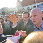 Spotkanie premiera Mateusza Morawieckiego z mieszkańcami Staszowa / Marzena Mąkosa / Radio Kielce