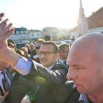 Spotkanie premiera Mateusza Morawieckiego z mieszkańcami Staszowa / Marzena Mąkosa / Radio Kielce