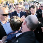 Spotkanie premiera Mateusza Morawieckiego z mieszkańcami Staszowa / Marzena Mąkosa / Radio Kielce