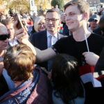 Spotkanie premiera Mateusza Morawieckiego z mieszkańcami Staszowa / Marzena Mąkosa / Radio Kielce