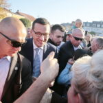 Spotkanie premiera Mateusza Morawieckiego z mieszkańcami Staszowa / Marzena Mąkosa / Radio Kielce