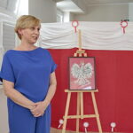 Otwarcie nowo wyremontowanych pomieszczeń warsztatów terapii zajęciowej w DPS im. Św. Brata Alberta przy ul. Żeromskiego. Na zdjęciu: Alina Rogula - dyrektor  Domu Pomocy Społecznej im. Św. Brata Alberta / Marzena Mąkosa / Radio Kielce