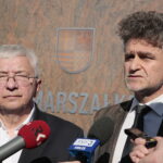 Konferencja prasowa PiS. Na zdjęciu (od lewej): Krzysztof Lipiec - poseł PiS, Krzysztof Słoń - senator RP / Marzena Mąkosa / Radio Kielce