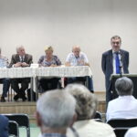 Spotkanie prezydenta Kielc, Wojciecha Lubawskiego z mieszkańcami. Na zdjęciu: Wojciech Lubawski - prezydent Kielc / Marzena Mąkosa / Radio Kielce