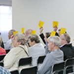 Spotkanie prezydenta Kielc, Wojciecha Lubawskiego z mieszkańcami / Marzena Mąkosa / Radio Kielce