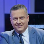 Radio Kielce i TVP3 Kielce. Debata o regionie. Kandydaci do sejmiku województwa świętokrzyskiego. Na zdjęciu: Grzegorz Gałuszka - komitet wyborczy Polskiego Stronnictwa Ludowego / Marzena Mąkosa / Radio Kielce