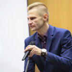 I Ogólnopolska Konferencja Naukowa "Działalność gospodarcza w dobie przemian - aspekty prawne, ekonomiczne i etycznye". Na zdjęciu: prof. dr hab. Marek Leszczyński - dyrektor Instytutu Prawa, Ekonomii i Administracji / Marzena Mąkosa / Radio Kielce