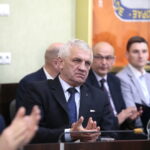 Uroczysta, pożegnalna sesja kieleckiej rady miasta w ratuszu. Podsumowanie działalności samorządu Kielc w kadencji 2014 – 2018. Na zdjęciu: Witold Borowiec - Radny Rady Miasta Kielce / Marzena Mąkosa / Radio Kielce