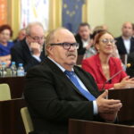 Uroczysta, pożegnalna sesja kieleckiej rady miasta w ratuszu. Podsumowanie działalności samorządu Kielc w kadencji 2014 – 2018. Na zdjęciu: Jacek Michalski - Przewodniczący Komisji Gospodarki Komunalnej i Ochrony Środowiska Rady Miasta Kielce / Marzena Mąkosa / Radio Kielce