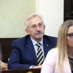 Uroczysta, pożegnalna sesja kieleckiej rady miasta w ratuszu. Podsumowanie działalności samorządu Kielc w kadencji 2014 – 2018. Stanisław Góźdź - Radny Rady Miasta Kielce / Marzena Mąkosa / Radio Kielce