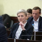 Uroczysta, pożegnalna sesja kieleckiej rady miasta w ratuszu. Podsumowanie działalności samorządu Kielc w kadencji 2014 – 2018. Agata Wojda - Radna Rady Miasta Kielce / Marzena Mąkosa / Radio Kielce