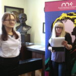 Stypendia Andrzeja Radka. Stypendium odbiera Patrycja Łuszczek - uczennica klasy trzeciej II Liceum Ogólnokształcącego w Zespole Szkół Ponadgimnazjalnych im. Hetmana Stefana Czarnieckiego we Włoszczowie / Marzena Mąkosa / Radio Kielce