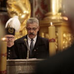 34. rocznica śmierci błogosławionego księdza Jerzego Popiełuszki. Tadeusz Kozior - Przewodniczący Komisji Sportu, Turystyki i Promocji Miasta Rady Miasta Kielce / Marzena Mąkosa / Radio Kielce