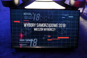 Radio Kielce i TVP3 Kielce. Wieczór Wyborczy - Studio / Marzena Mąkosa / Radio Kielce
