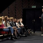 Teatr Pegaz. Po prawej: Andrzej Skorupski, dyrektor Teatru Pegaz / Marzena Mąkosa / Radio Kielce