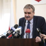 Konferencja prezydenta Kielc, Wojciecha Lubawskiego. Na zdjęciu: Wojciech Lubawski - prezydent Kielc / Marzena Mąkosa / Radio Kielce