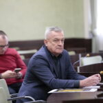 Konferencja prezydenta Kielc, Wojciecha Lubawskiego. Na zdjęciu: Andrzej Kędra - dyrektor Wydziału Architektury i Budownictwa w Urzędzie Miasta Kielce / Marzena Mąkosa / Radio Kielce