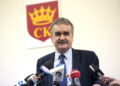 Konferencja prezydenta Kielc, Wojciecha Lubawskiego. Na zdjęciu: Wojciech Lubawski - prezydent Kielc / Marzena Mąkosa / Radio Kielce