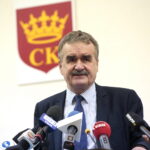 Konferencja prezydenta Kielc, Wojciecha Lubawskiego. Na zdjęciu: Wojciech Lubawski - prezydent Kielc / Marzena Mąkosa / Radio Kielce