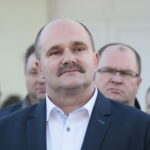 Konferencja posła Krzysztofa Lipca w Tuczępach. Jacek Bławat - kandydat na wójta Tuczęp / Marzena Mąkosa / Radio Kielce