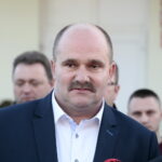 Konferencja posła Krzysztofa Lipca w Tuczępach. Jacek Bławat - kandydat na wójta Tuczęp / Marzena Mąkosa / Radio Kielce