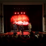 Widowisko "Trąbo Nasza Wrogom Grzmij" w wykonaniu Reprezentacyjnego Zespołu Artystycznego Wojska Polskiego / Emilia Sitarska / Radio Kielce