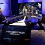 „Debaty o Kielcach”: Marcin Chłodnicki i  Artur Gierada. Na zdjęciu (od lewej): Marcin Chłodnicki - kandydat na prezydenta Kielc, Beata Oleś - TVP 3 Kielce, Radosław Podsiadły - Polskie Radio Kielce i Artur Gierada - poseł PO i kandydat na prezydenta Kielc / Marzena Mąkosa / Radio Kielce