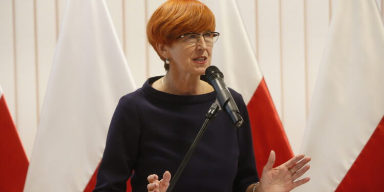 Elżbieta Rafalska - minister rodziny, pracy i polityki społecznej / Marzena Mąkosa / Radio Kielce