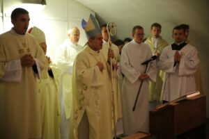 Pierwsza rocznica śmierci biskupa Wacława Świerzawskiego - uroczystości w Sandomierzu / Kuria Diecezjalna w Sandomierzu