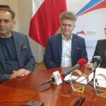 Na zdjęciu od lewej: Janusz Knap - Prezes Radia Kielce, Krzysztof Słoń - Senator RP, Agata Wojtyszek - Wojewoda Świętokrzyski. / Iwona Murawska / Radio Kielce