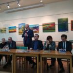 Wojciech Lubawski oraz kandydaci na radnych Porozumienia Samorządowego spotkali się z mieszkańcami kieleckiego osiedla KSM. Na zdjęciu od lewej: Małgorzata Misztal-Kątnik- kandydatka do Rady Miasta, Krzysztof Borek - kandydat do Rady Miasta, Tomasz Bogucki - obecny radny ubiegający się o reelekcję, Wojciech Lubawski – prezydent Kielc, Iwona Kijowska- kandydatka do Rady Miasta, Mariusz Olszewski - kandydat do Rady Miasta / Michał Kita / Radio Kielce