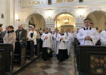 Inauguracja roku akademickiego w Wyższym Seminarium Duchownym w Sandomierzu / Grażyna Szlęzak-Wójcik / Radio Kielce