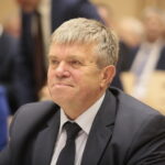 Kielce. Inauguracyjna sesja Sejmiku Województwa Świętokrzyskiego. Wiceprzewodniczący sejmiku. Mieczysław Gębski - PiS / Marzena Mąkosa / Radio Kielce