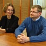 Inauguracyjna sesja Rady Powiatu Opatowskiego. Na zdjęciu: członkowie Zarządu Aneta Werońska, Krzysztof Hajdukiewicz / Emilia Sitarska / Radio Kielce